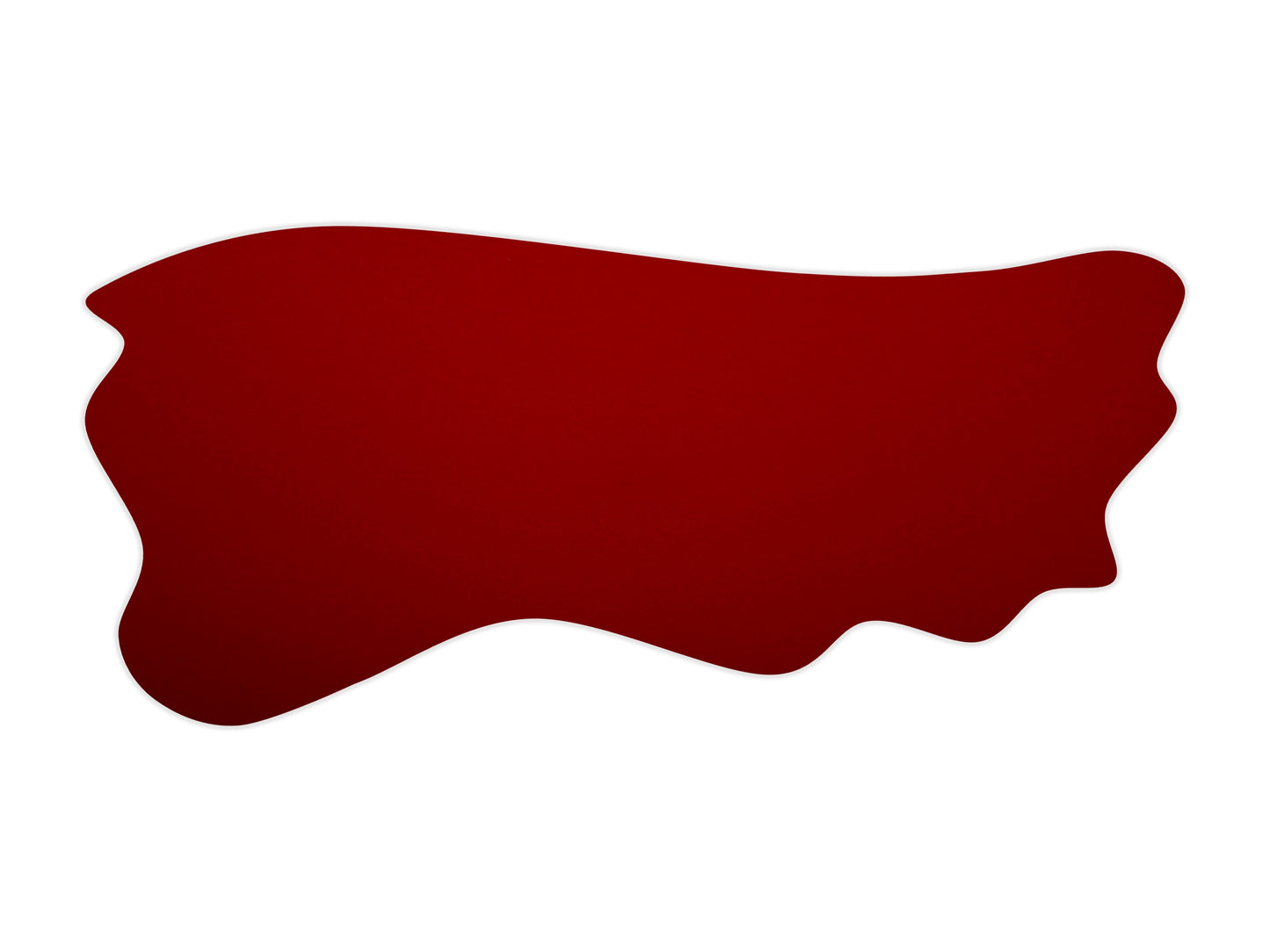 2.2mm Greasy Vegetable Tanned - Red