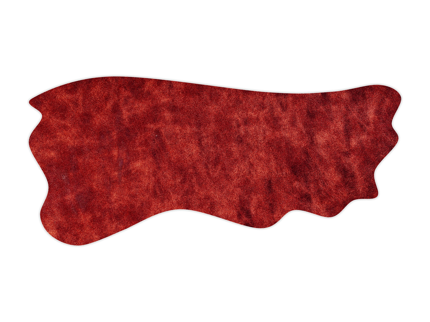 2mm Matte Vegetable Tanned - Red